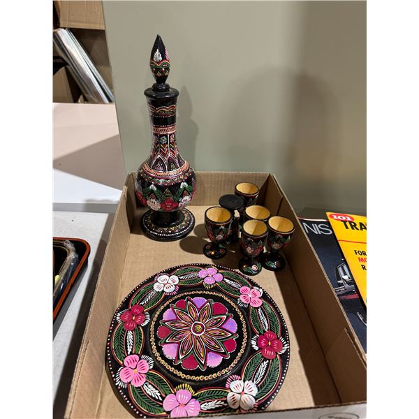 Beautifully hand painted decor