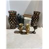Image 1 : Assorted  vases and candle holders