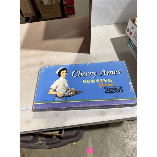 Cherry Ames, nursing game, parker, brother