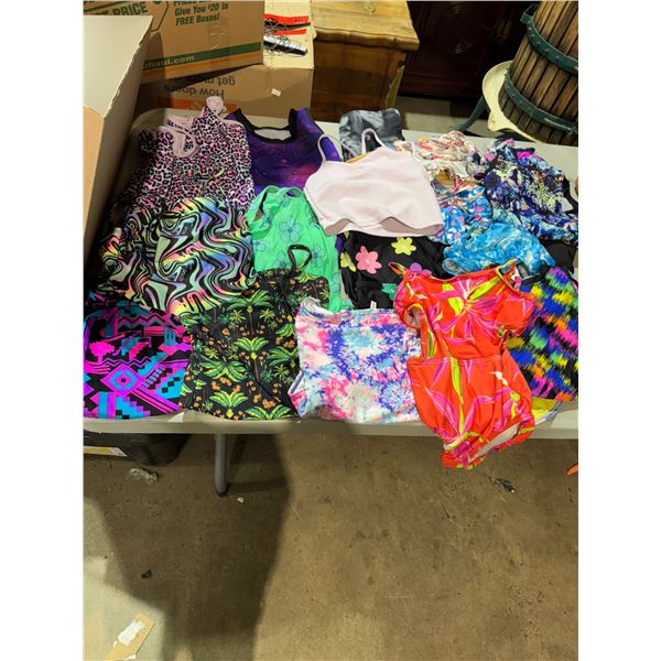 Girls children bathing suits size 6 to 10