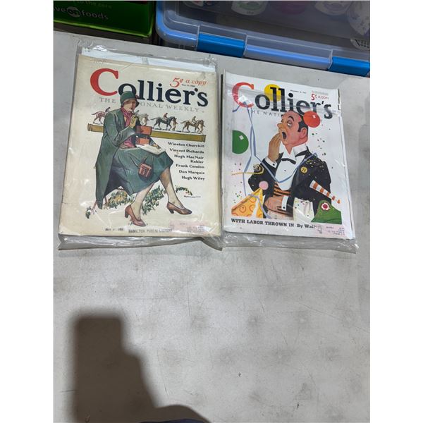 Colliers 1930 and 1937
