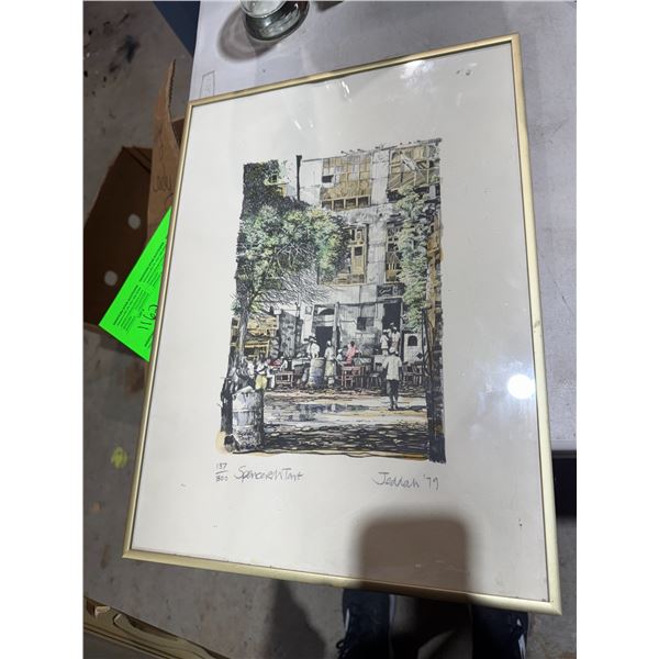 Numbered artwork 137/300