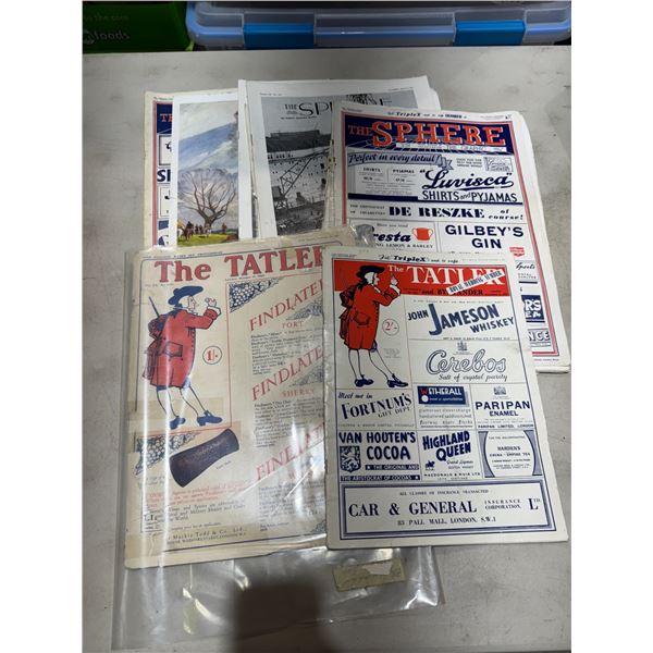 Vintage magazine / newspapers