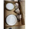 Image 1 : Royal Dalton PAVANNE cup saucers inside plates