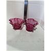 Image 1 : Ruffled cranberry bowls