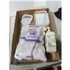 Image 1 : Assorted bathroom related items