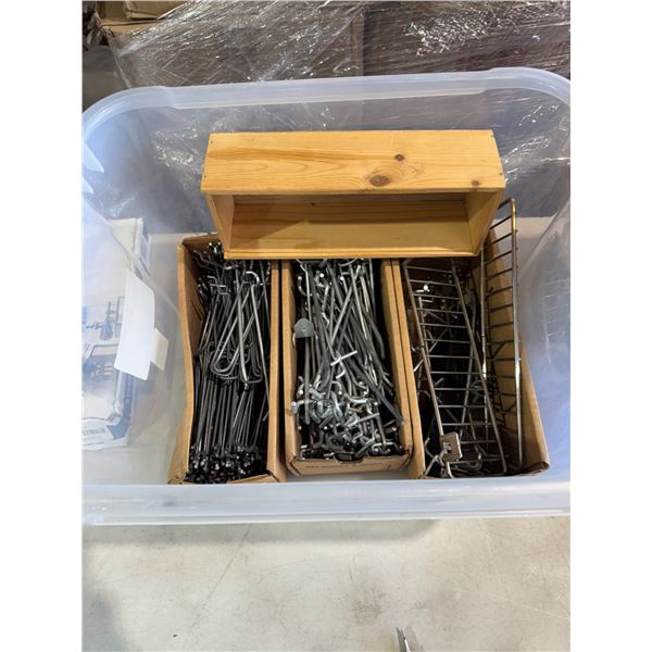 Pegboard hooks
