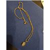 Image 1 : Stone pendant necklace- long chain