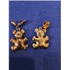 Image 2 : clip on teddy bear earrigns
