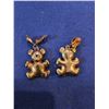 Image 3 : clip on teddy bear earrigns