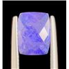 Image 1 : 4.67 ct Certified Purp/Blue Tanzanite gemstone ($3,503 Appraisal)