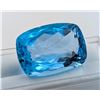 Image 2 : 36.76 ct Certified Royal Blue Topaz gemstone ($7,900 Appraisal)