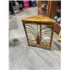 Image 1 : Bamboo corner shelf