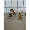 Image 1 : Dragon figurines, gold? Plated.