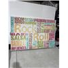 Image 1 : Canvas wall hanging