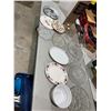 Image 1 : Pie plate, assorted platters, cake stands, etc.