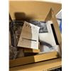Image 1 : VIVO black Office Chair mounted keyboard tray