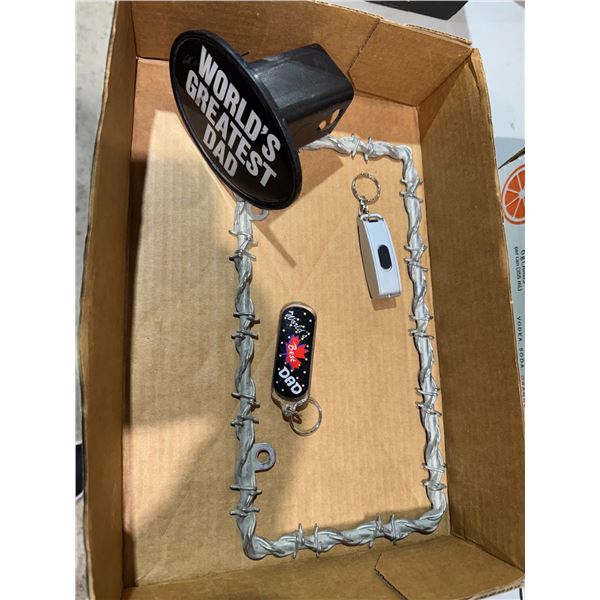 Vehicle related items and keychains
