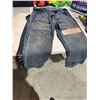 Image 1 : Work pants with  suspenders size not shown