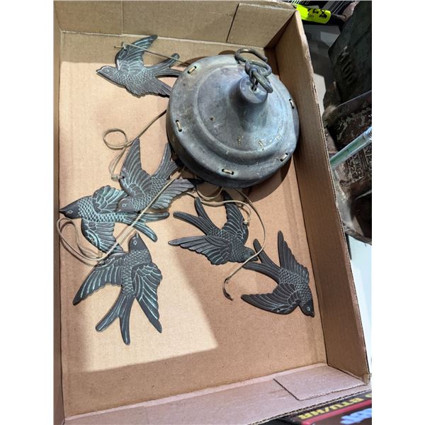 Brass wind chime