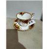 Image 1 : Royal Albert old country rose cup, and saucer