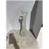 Image 2 : Tall 19 inch frosted vase