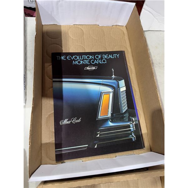Chevrolet Monte Carlo vehicle pamphlet