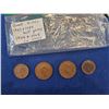 Image 2 : Great Britian half penny 1943&1944, penny 1944&1948