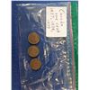 Image 1 : Canada Pennies- 1937,1938 & 1939