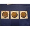 Image 2 : 1862, 1906 & 1916 England pennies