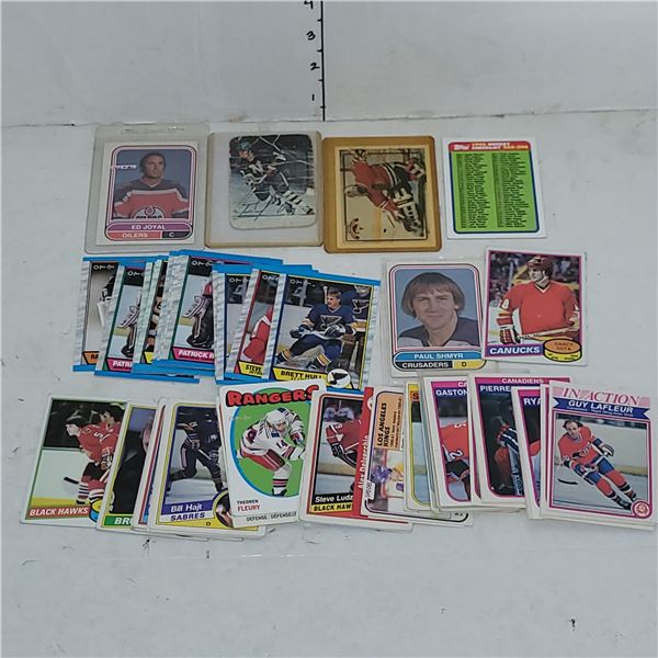 Lot of Old Hockey Cards