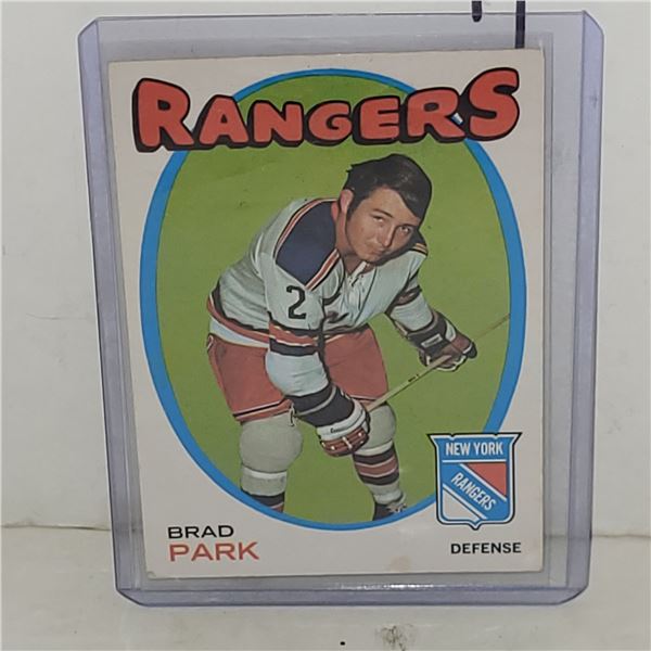 1971-72 Brad Park Hockey Card