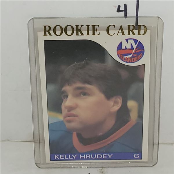 1985-86 Kelly Hrudey Hockey Card