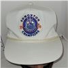 Image 4 : Lot of 2 Vintage White Edmonton Oilers Hats with Braid Trim