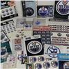 Image 3 : Massive lot of Oilers NHL Stickers