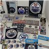 Image 4 : Massive lot of Oilers NHL Stickers