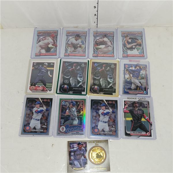 Lot of MLB Baseball Rookie Cards - Mint