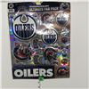 Image 1 : Edmonton Oilers Ultimate Fanpack Sticker Sheet + Stanley Cup Poster