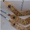 Image 3 : Lot of 3 Edmonton Oilers Auto Signed Memorbilia Wooden Mini Sticks