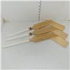 Image 5 : Lot of 3 Edmonton Oilers Auto Signed Memorbilia Wooden Mini Sticks