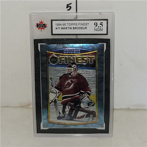 1994-95 Topps Finest #71 Martin Brodeur - Graded