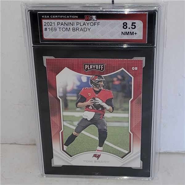 2021 Panini Playoff #169 Tom Brady - Graded