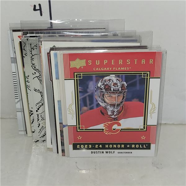 Lot of 34 NHL Rookie Cards