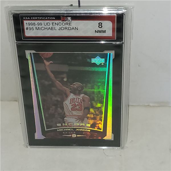 1998-99 Upper Deck Encore #95 Michael Jordan - Graded