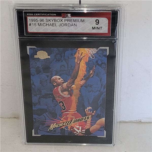 1995-96 Skybox Premium #15 Michael Jordan - Graded