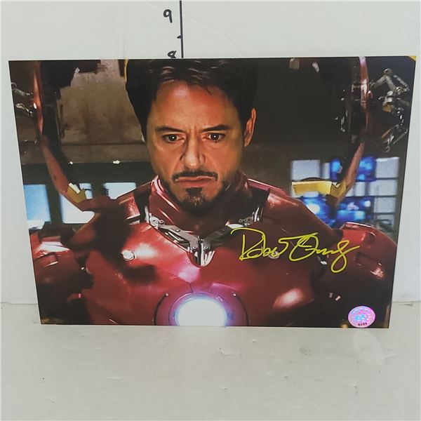 Signed Robert Downey Jr. Iron Man Photo w/ COA