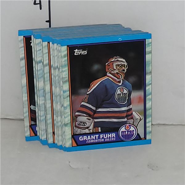 Lot of 1989-90 Topps OIlers Cards