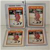 Image 1 : Lot of 4 1990 O-Pee-Chee #19R Sergi Fedorov Rookie Cards Mint