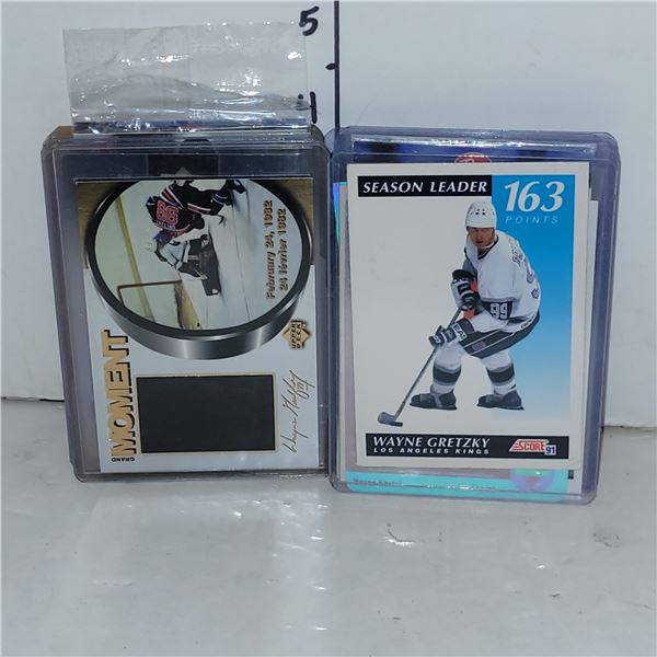 Lot of Wayne Gretzky NHL Cards Mint