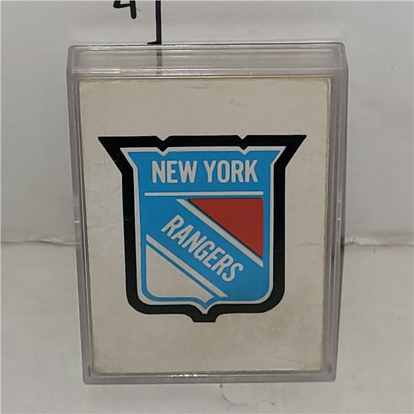 1977-78 OPC NHL Team Logos & Checklists in Hard Shell Case
